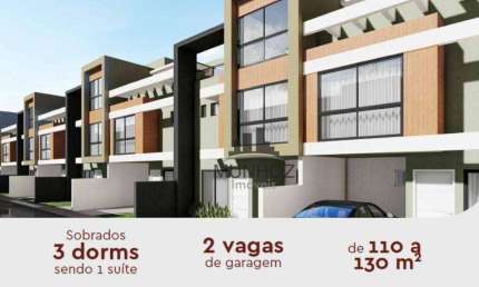Sobrado com 3 dormitórios à venda, 111 m² por R$ 917.000,00 - Santa Quitéria - Curitiba/PR