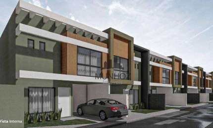 Sobrado com 3 dormitórios à venda, 111 m² por R$ 917.000,00 - Portão - Curitiba/PR