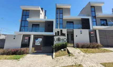 Sobrado com 3 dormitórios à venda, 147 m² por r$ 1.079.000,00 - santo inácio - curitiba/pr