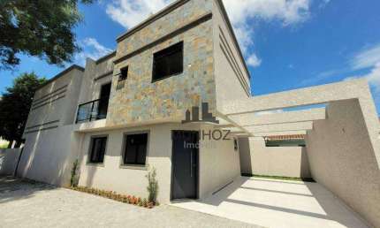 Sobrado com 3 dormitórios à venda, 107 m² por R$ 840.000,00 - Santa Felicidade - Curitiba/PR