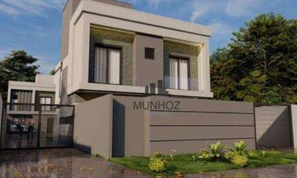 Sobrado com 3 dormitórios à venda, 98 m² por R$ 645.000,00 - Portão - Curitiba/PR