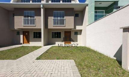 Sobrado com 3 dormitórios à venda, 137 m² por R$ 775.000,00 - Santa Felicidade - Curitiba/PR