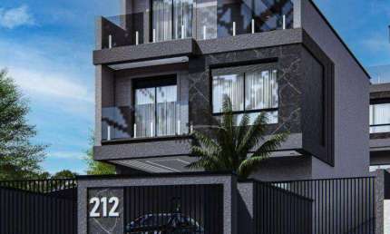 Sobrado com 3 dormitórios à venda, 141 m² por R$ 975.000,00 - Tingui - Curitiba/PR