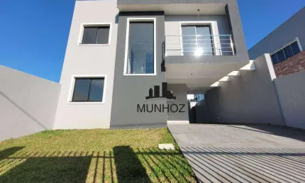 Sobrado com 3 dormitórios à venda, 116 m² por r$ 745.000,00 - santa felicidade - curitiba/pr