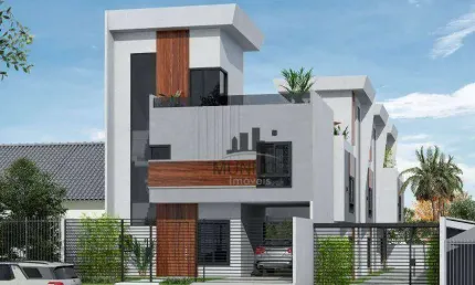 Sobrado com 3 dormitórios à venda, 117 m² por r$ 749.000,00 - tingui - curitiba/pr