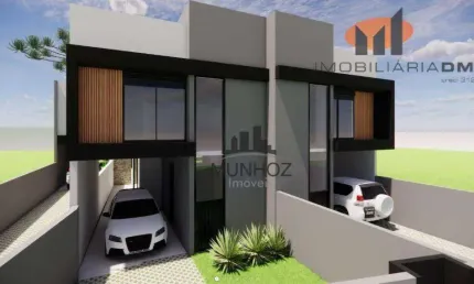 Sobrado com 3 dormitórios à venda, 108 m² por R$ 650.000,00 - Santa Felicidade - Curitiba/PR