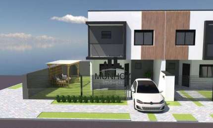 Sobrado com 3 dormitórios à venda, 84 m² por R$ 550.000 - Pinheirinho - Curitiba/PR