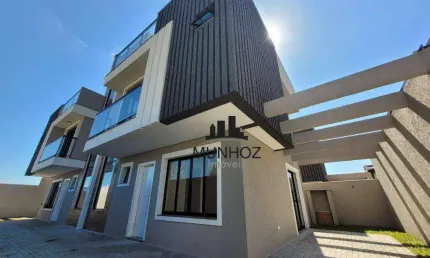Sobrado com 3 dormitórios à venda, 182 m² por r$ 890.000,00 - orleans - curitiba/pr