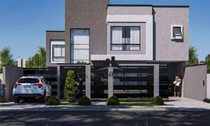 Sobrado com 3 dormitórios à venda, 112 m² por r$ 699.000,00 - boqueirão - curitiba/pr