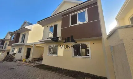 Sobrado com 3 dormitórios à venda, 119 m² por r$ 570.000,00 - taboão - curitiba/pr