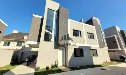 Sobrado com 3 dormitórios à venda, 105 m² por R$ 639.000,00 - Uberaba - Curitiba/PR