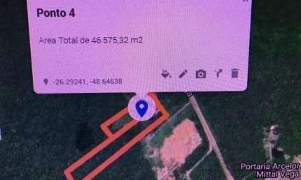 Área Industrial, Terreno Industrial, de frente para BR 280, próximo da Fecoagro e ArcelorMital, Potencial para Porto Seco
