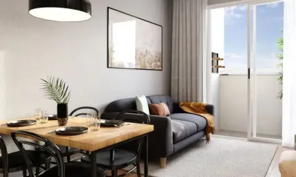 Apartamento de 2 quartos,sacada com churrasqueira e Vaga coberta ao lado do Barra Shopping 100% financiado