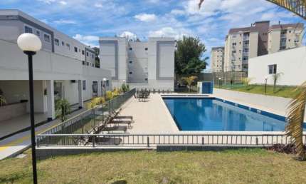 Apartamento mobiliado com 2 quartos, vaga e infra completa atrás do Big  aceita financiamento até 100%%