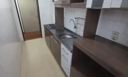 Apartamento de 1 quarto c/ vaga na otávio santos oportunidade!!