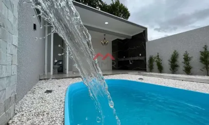 Casa com 3 quartos à venda na Rua Irlanda, Nações, Fazenda Rio Grande, 90 m2 por R$ 599.000