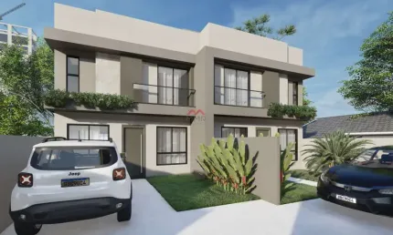 Casa em condomínio fechado com 3 quartos à venda na rua victor hugo, lindóia, curitiba, 102 m2 por r$ 689.000