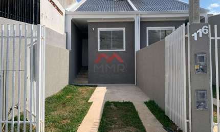 Casa com 2 quartos à venda na Travessa Vitório Mocelin, Tatuquara, Curitiba, 44 m2 por R$ 265.000