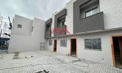 Casa em condomínio fechado com 2 quartos à venda na Rua Marialva, Sítio Cercado, Curitiba, 70 m2 por R$ 350.000