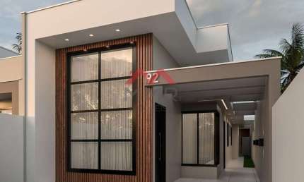 Casa com 3 quartos à venda na Tamboril, Eucaliptos, Fazenda Rio Grande, 90 m2 por R$ 600.000