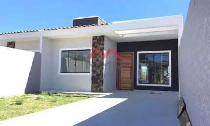 Casa com 3 quartos à venda na Rua Prímula, Campina da Barra, Araucária, 70 m2 por R$ 430.000