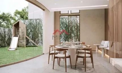 Casa em condomínio fechado com 3 quartos à venda na Rua Madre Clélia Merloni, Santa Felicidade, Curitiba, 178 m2 por R$ 1.315.000