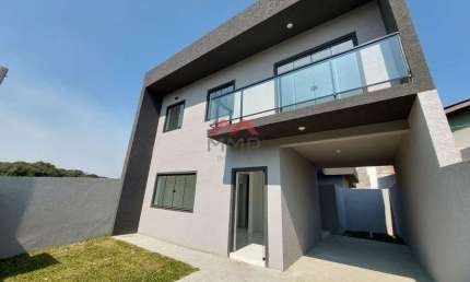 Casa com 3 quartos à venda na Rua Bico-de-lacre, Capela Velha, Araucária, 92 m2 por R$ 450.000