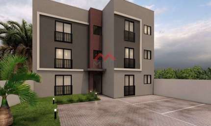 Apartamento com 2 quartos à venda na Azaleia, Costeira, Araucária, 58 m2 por R$ 261.000