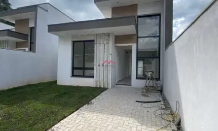 Casa em condomínio fechado com 2 quartos à venda na João Túlio, Boqueirão, Araucária, 55 m2 por R$ 396.000