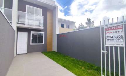 Casa com 2 quartos à venda na Rua Hamílcar Pizzatto, Tatuquara, Curitiba, 76 m2 por R$ 360.000