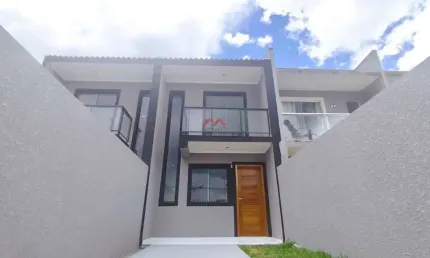 Casa com 3 quartos à venda na Rua Hamílcar Pizzatto, Tatuquara, Curitiba, 82 m2 por R$ 370.000