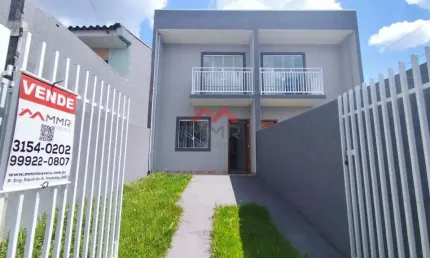 Casa com 3 quartos à venda na Rua Jornalista Liones Rocha, Campo de Santana, Curitiba, 73 m2 por R$ 330.000