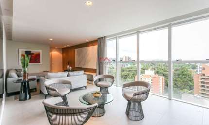 Apartamento com 3 quartos à venda na Rua Quintino Bocaiúva, Cabral, Curitiba, 176 m2 por R$ 1.700.000