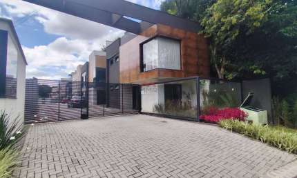 Casa em condomínio fechado com 3 quartos à venda na Avenida Cândido Hartmann, Santa Felicidade, Curitiba, 178 m2 por R$ 1.488.000