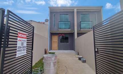 Casa com 2 quartos à venda na Rua Margarida de Andrade Weber, Cidade Industrial, Curitiba, 72 m2 por R$ 380.000