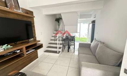 Casa em condomínio fechado com 3 quartos à venda na Rua Major Victor Feijó, Cidade Industrial, Curitiba, 70 m2 por R$ 385.000