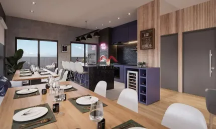 Apartamento com 2 quartos à venda na rua arthur mohr, portão, curitiba, 57 m2 por r$ 554.900