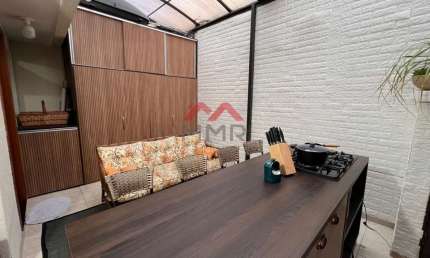 Casa em condomínio fechado com 3 quartos à venda na Rua Alagoas, Guaíra, Curitiba, 136 m2 por R$ 720.000