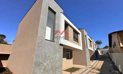 Casa em condomínio fechado com 3 quartos à venda na Rua Rei David, Santa Cândida, Curitiba, 93 m2 por R$ 590.000