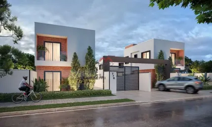 Casa em condomínio fechado com 3 quartos à venda na José Lins do Rego, Bairro Alto, Curitiba, 83 m2 por R$ 640.000