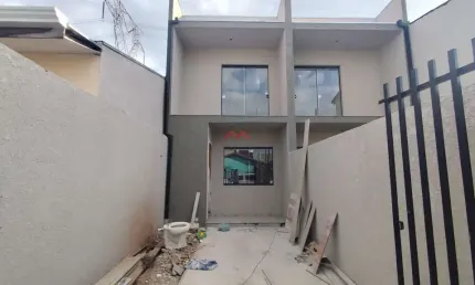 Casa com 2 quartos à venda na Rua Professora Ivette Rocha Krüger, Cidade Industrial, Curitiba, 73 m2 por R$ 350.000