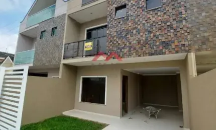 Casa com 3 quartos à venda na Rua Antônio Ribeiro dos Santos, Iguaçu, Araucária, 180 m2 por R$ 900.000