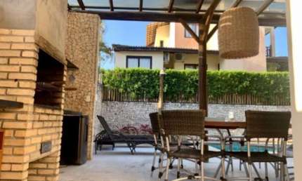Casa em condomínio fechado com 4 quartos à venda na Rua Santos Dumont, Centro, Mata de São João, 386 m2 por R$ 920.000