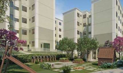 Apartamento com 2 quartos à venda na RODOVIA BA-099 - ESTRADA DO CÔCO KM 11,5, Abrantes, Camaçari, 49 m2 por R$ 170.000