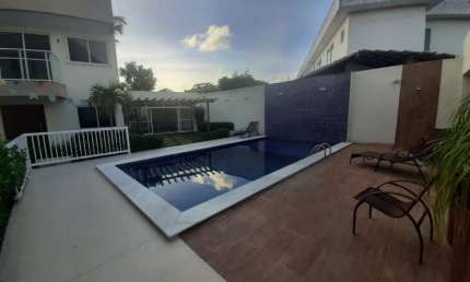Casa em condomínio fechado com 4 quartos à venda na Rua Carlos Conceição, Buraquinho, Lauro de Freitas, 155 m2 por R$ 970.000