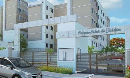 Apartamento com 2 quartos à venda na Rua Marta Aguiar da Silva, Vida Nova, Lauro de Freitas, 49 m2 por R$ 275.000