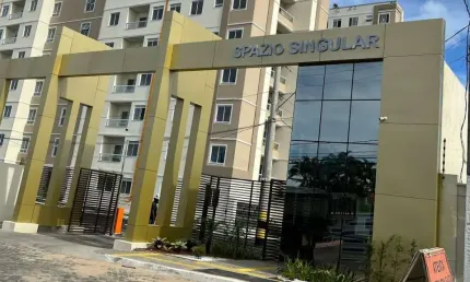 Apartamento com 2 quartos à venda na Rua Ministro Antônio Carlos Magalhães, Buraquinho, Lauro de Freitas, 45 m2 por R$ 385.000