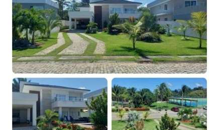 Casa em condomínio fechado com 4 quartos à venda na RODOVIA BA-099 - ESTRADA DO CÔCO KM 08, Abrantes, Camaçari, 400 m2 por R$ 2.900.000