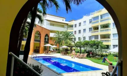Apartamento com 3 quartos à venda na Alameda Praia de Guaratuba, Stella Maris, Salvador, 180 m2 por R$ 920.000
