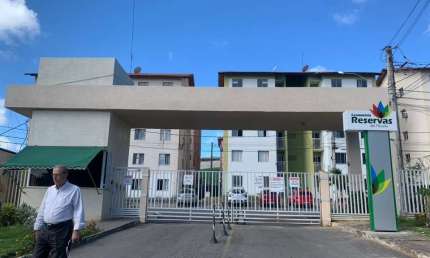 APARTAMENTO NOVO 2/4 COM VARANDA EM LAURO DE FREITAS